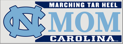 Marching Tar Heel Mom/Dad Bumper Sticker